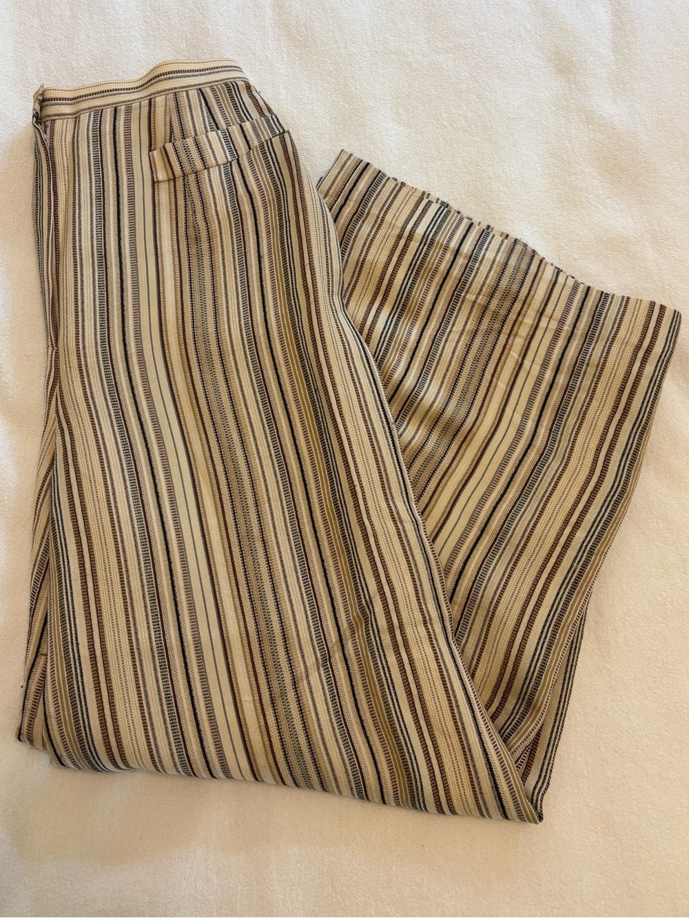 Karl Lagerfeld stripped Wide leg pant